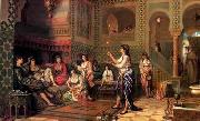 unknow artist, Arab or Arabic people and life. Orientalism oil paintings 151